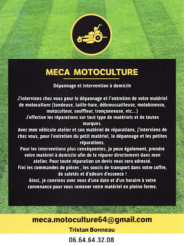 Magasin de matériel de motoculture MECA MOTOCULTURE Lourenties
