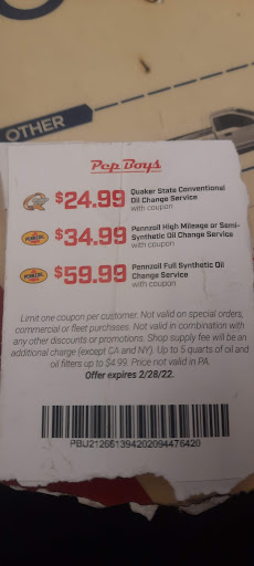 Auto Parts Store «Pep Boys Auto Parts & Service», reviews and photos, 513 Boston Ave, Bridgeport, CT 06610, USA