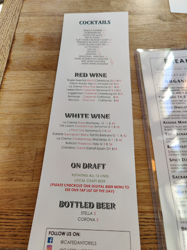 Restaurant «Cafe Dantorels», reviews and photos, 2700 24th St, Sacramento, CA 95818, USA