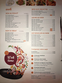 Wok & Sushi à Bagnolet carte