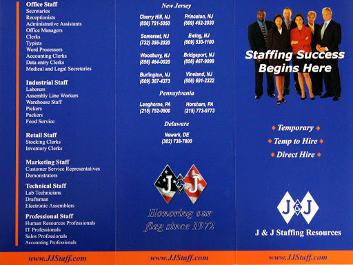 Employment Agency «J & J Staffing Resources», reviews and photos, 1814 Marlton Pike East # 210, Cherry Hill, NJ 08003, USA