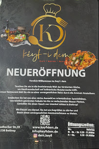 Keyfidem | Restaurant, Cafe, Bar & türkische Spezialitäten Bottrop à Bottrop menu
