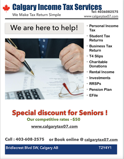 Calgary Income Tax Services