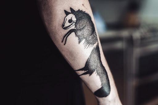 Explore money rose tattoo ideas, creative tattoo ideas in Logan, available at The White Wasp Tattoo Studio