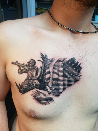 Explore ozzy osbourne tattoo ideas, creative tattoo ideas in Bossier City, available at Hand Forged Tattoo - Bossier City