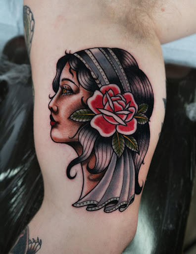 Explore neck sleeve tattoo ideas, creative tattoo ideas in Twentynine Palms, available at No Mans Land Tattoo
