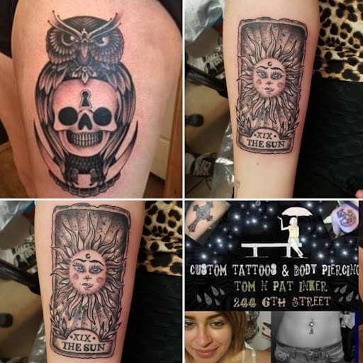 Explore birth date tattoo ideas, creative tattoo ideas in Elko, available at Tom Custom Tattoos and Body Piercing Studio