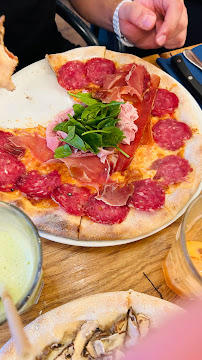 Prosciutto crudo du Restaurant français Popu Bistro à Pizza à Paris - n°12