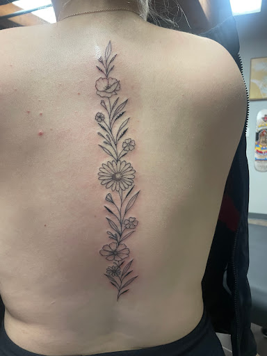 Explore moon and sun tattoo ideas, creative tattoo ideas in Lincoln, available at Ty Smith Tattoos