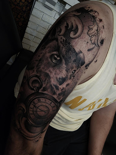 Explore grief tattoos ideas, creative tattoo ideas in Valdosta, available at Acid Ink Tattoos