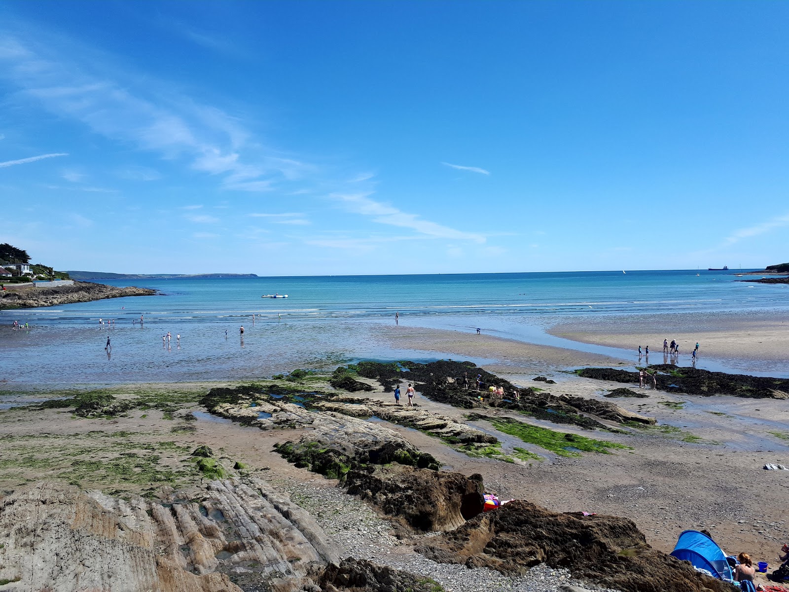 Fountainstown Beach'in fotoğrafı düz bir kıyı şeridi ile birlikte