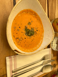 Soupe de tomate du Restaurant français Les Terrasses à Remoulins - n°5