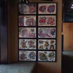 Explore stick season tattoo ideas, creative tattoo ideas in Marietta, available at Sink or Swim Studio and Gallery