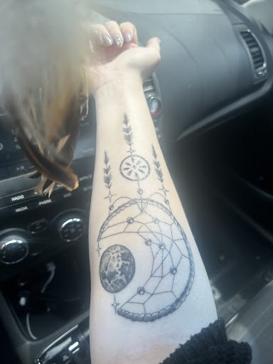 Explore nascar tattoo ideas, creative tattoo ideas in Oklahoma City, available at Oklahoma Tattoo Collective