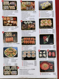 Menu / carte de king sushis &wok à Mougins