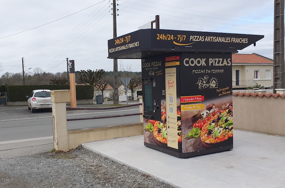 Cook pizzas - Distributeur automatique 24/24 - 7/7 à Secondigny (Deux-Sèvres 79)