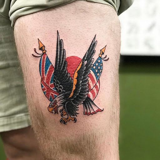 Explore triskelion tattoo ideas, creative tattoo ideas in Twentynine Palms, available at Hilltop Tattoo Company