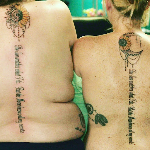 Explore wife name tattoo ideas, creative tattoo ideas in Homosassa, available at Citrus Tattoos