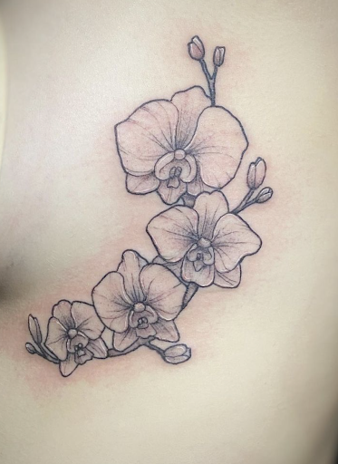 Explore back of the leg tattoo ideas, creative tattoo ideas in Pittsburgh, available at Human Canvas Tattoo & Piercing Pgh