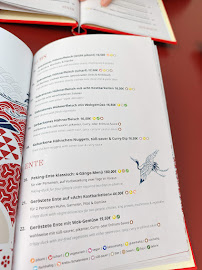 Carte du Restaurant Nanking à Hanover