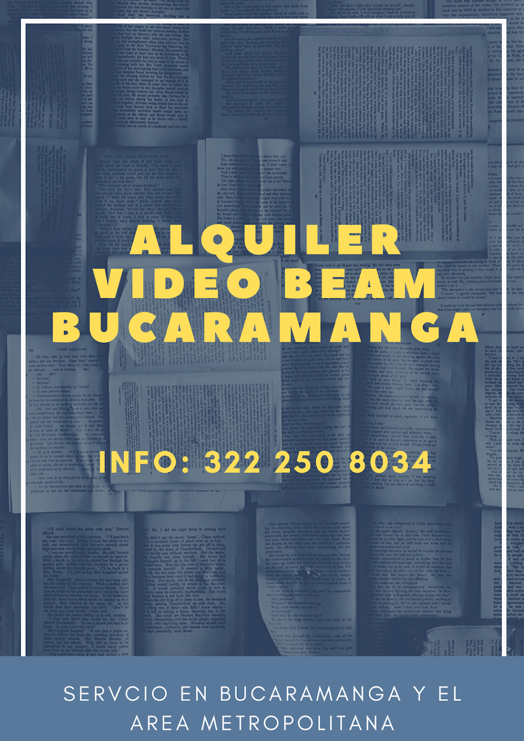 Alquiler video beam Bucaramanga JB