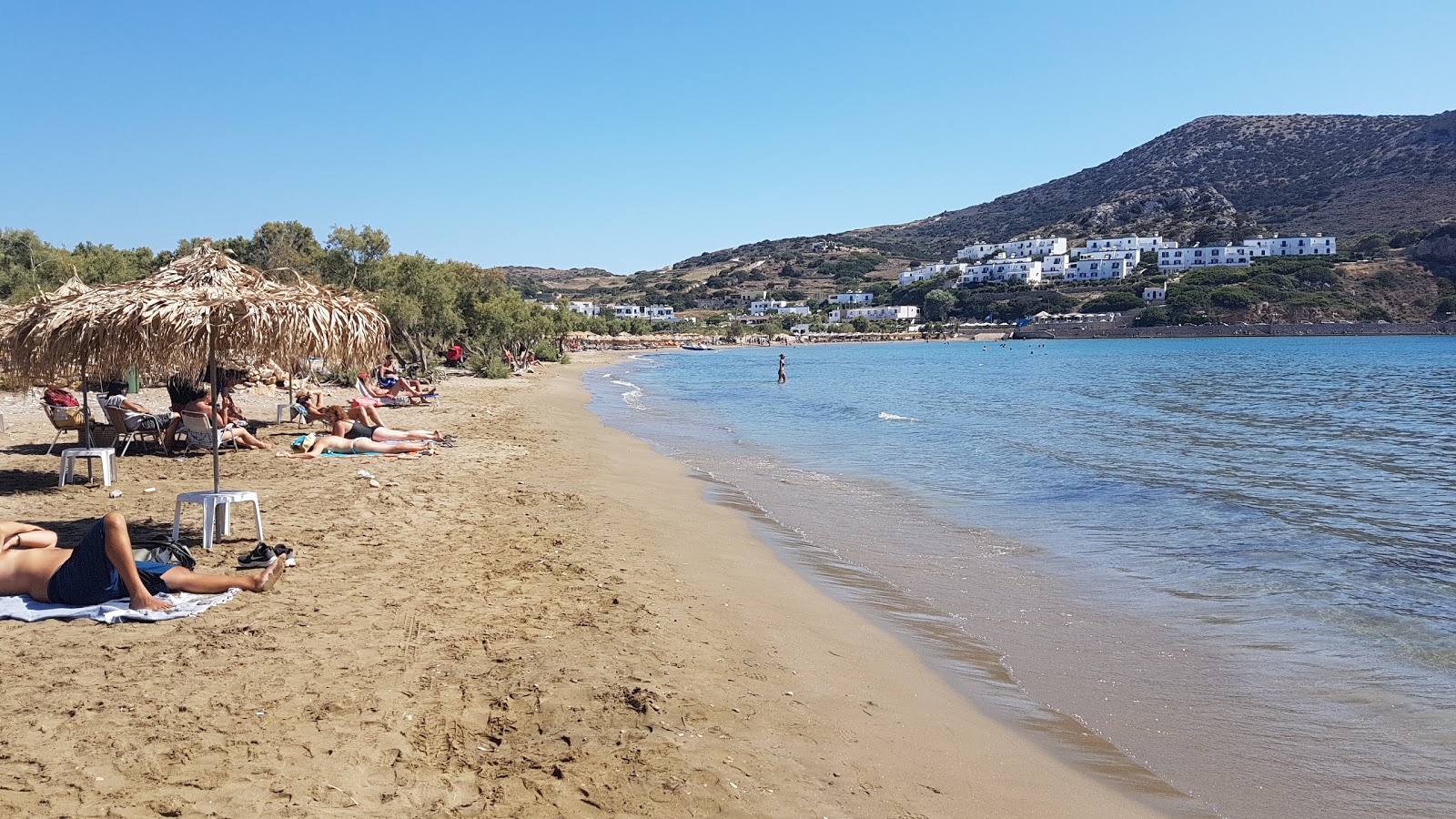 Foto von Galissas beach mit mittlere buchten