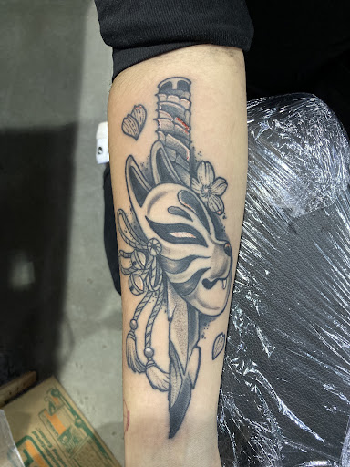 Explore leg tattoo ideas men, creative tattoo ideas in Findlay, available at Tattoos by Brayden