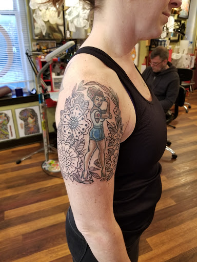 Explore akaza tattoo ideas, creative tattoo ideas in Baltimore, available at Read Street Tattoo Parlor