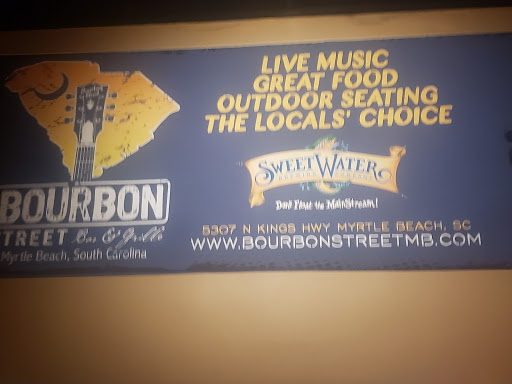 Bar & Grill «Bourbon Street Bar & Grille», reviews and photos, 5307 N Kings Hwy, Myrtle Beach, SC 29577, USA