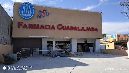 Farmacia Guadalajara Sa. De C.V. Bulevar Venustiano Carranza, Valle Dorado, 21399 Mexicali, B.C. Mexico