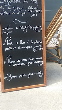 L' Aiguillon Restaurant à Arcachon menu