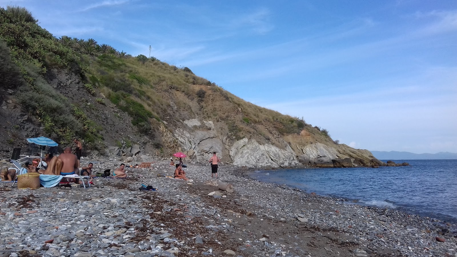 Foto van Spiaggia degli met direct strand