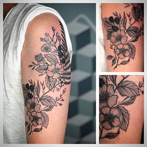 Thistle and Pearl Tattoo, 107 Merrimon Ave #310, Asheville, NC 28801, USA, 