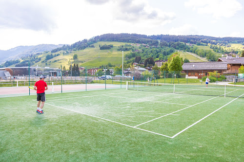 Le Palais - Megève : tennis extérieur à Megève