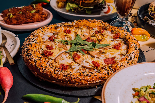 Vegan pizzas in Mexico City