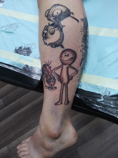 Explore couple his and her tattoo ideas, creative tattoo ideas in Ozark, available at Tooth & Nail Tattoo & Piercing