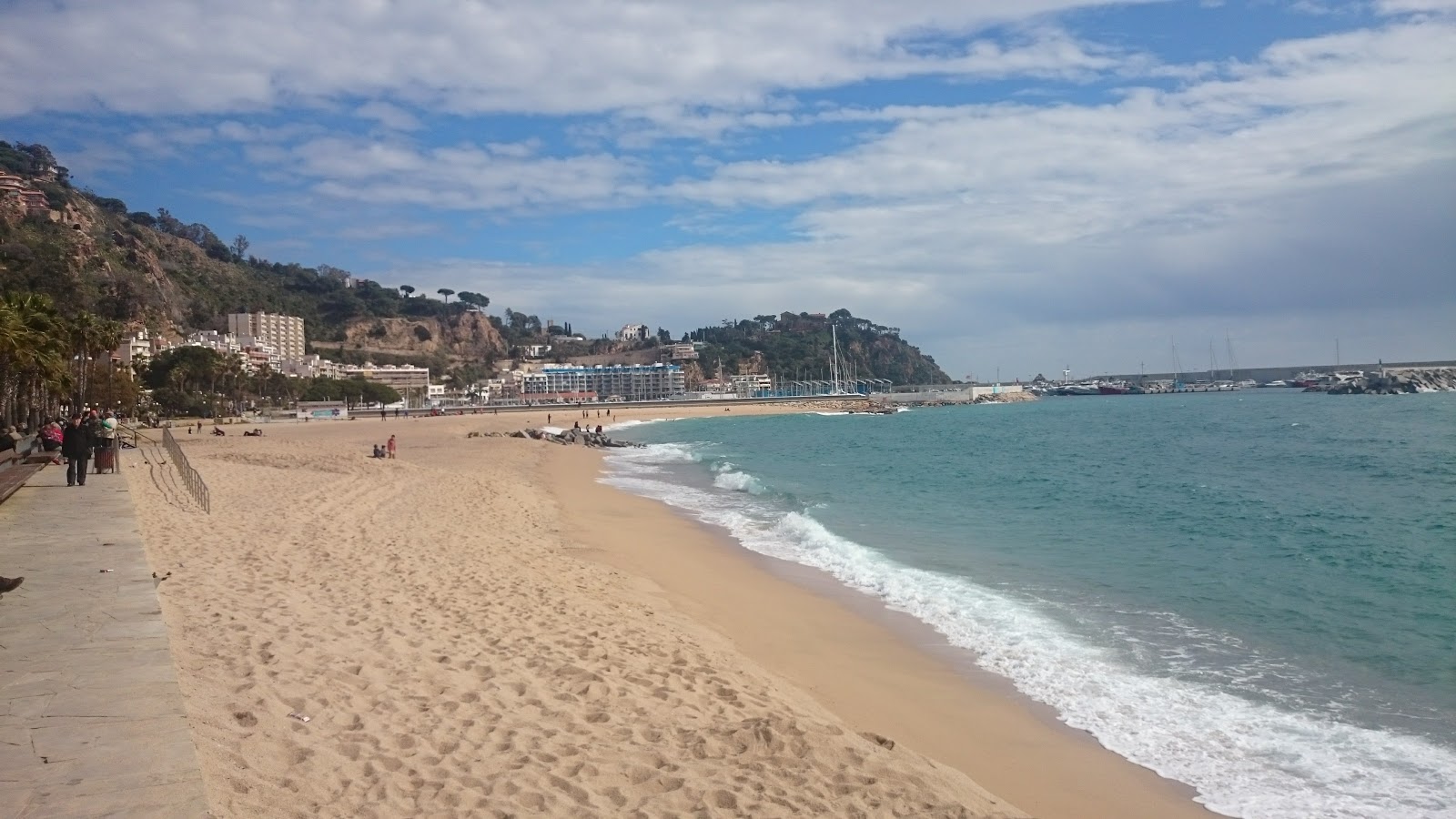 Photo of Blanes Beach amenities area