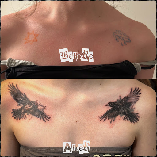 Explore daffodil tattoo ideas, creative tattoo ideas in Moweaqua, available at Fleshwound Tattoo