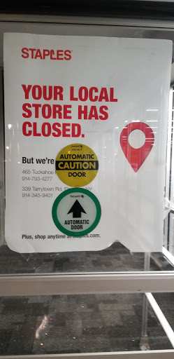 Office Supply Store «Staples», reviews and photos, 855 Central Park Ave, Scarsdale, NY 10583, USA