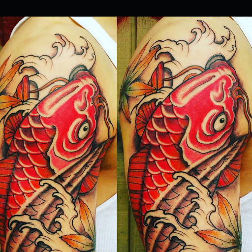 Explore cover up tattoo ideas for men, creative tattoo ideas in Camarillo, available at BONE DEEP TATTOO