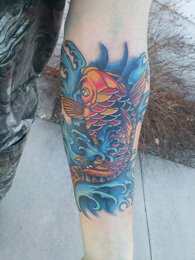 Explore arm shoulder tattoo ideas, creative tattoo ideas in Austin, available at Ivys Ink Tattoo