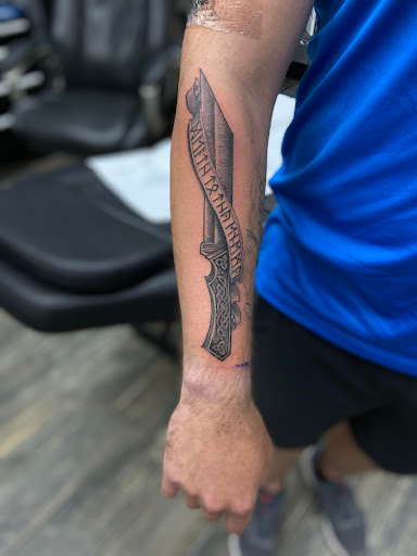 Explore anchor tattoo ideas for men, creative tattoo ideas in El Paso, available at American Tattoo Society of Ft Bliss