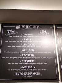 Restaurant de hamburgers Gaston - Burgers Gourmets à Auch (la carte)
