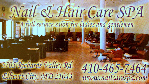 Nail Salon «Nail & Hair Care Spa», reviews and photos, 5705 Richards Valley Rd, Ellicott City, MD 21043, USA