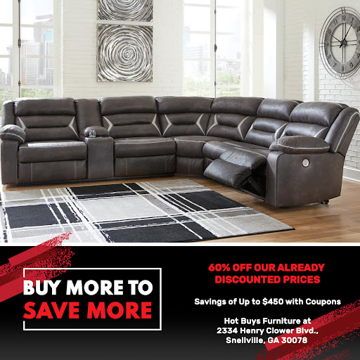 Furniture Store «Hot Buys Furniture», reviews and photos, 2334 Henry Clower Blvd SW, Snellville, GA 30078, USA
