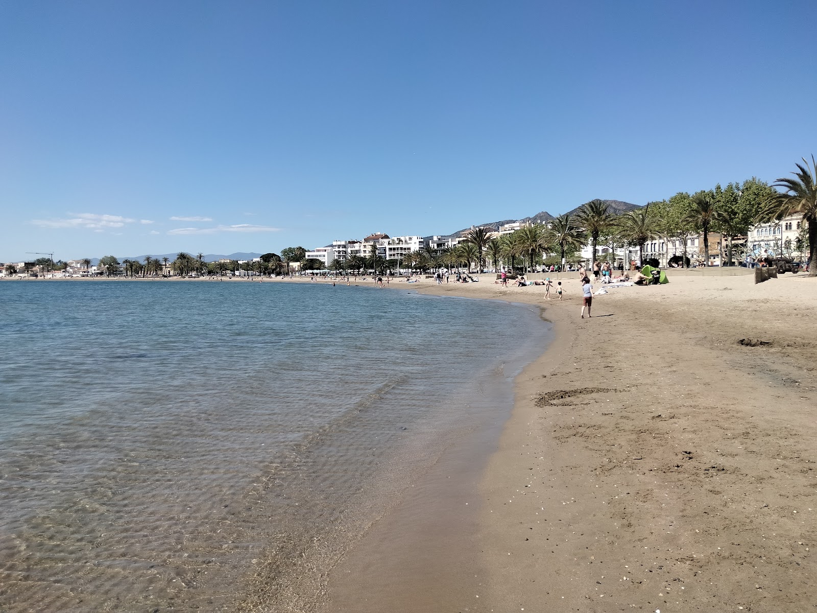 Foto de Nova Beach con arena beige superficie