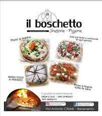 Menu du Farmhouse Il Boschetto à Benevento