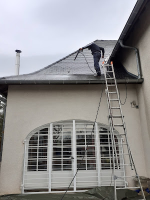 RRP Rénovation: Artisan peintre Nettoyage Toiture Façade - Peinture Int / Ext Boiserie Maçonnerie 39 Jura Dole Choisey Tavaux à Dole