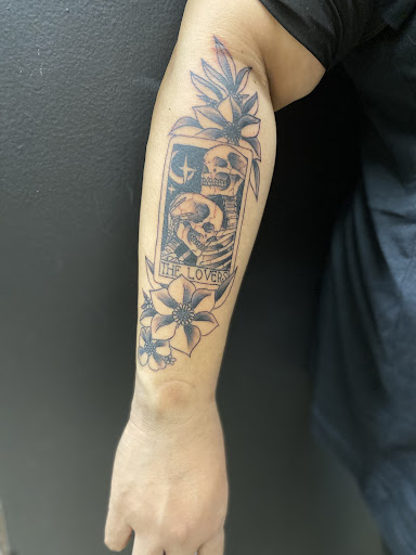 Explore small wave tattoo ideas, creative tattoo ideas in Bethlehem, available at Valley Of Shadows