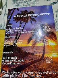 Restaurant Perle De L Ile Maurice à La Rochelle - menu / carte